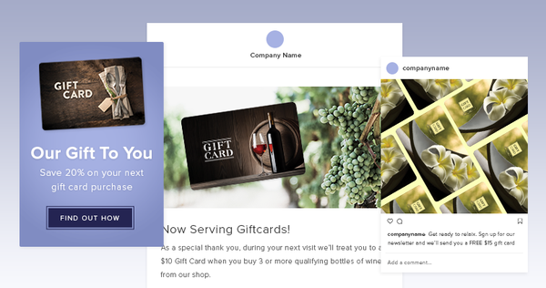 Use Gift Cards to Advertise Your Business