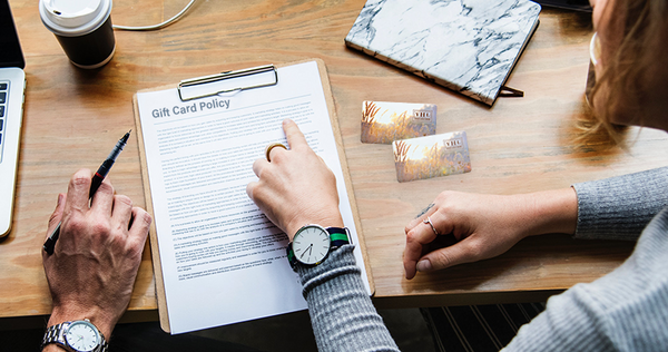 Sell gift cards through your business' website