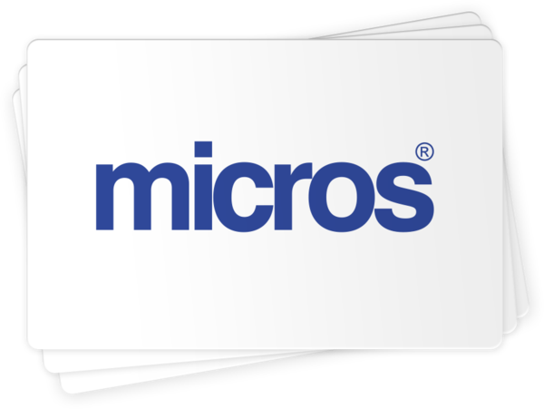 MICROS Compatible Gift Cards