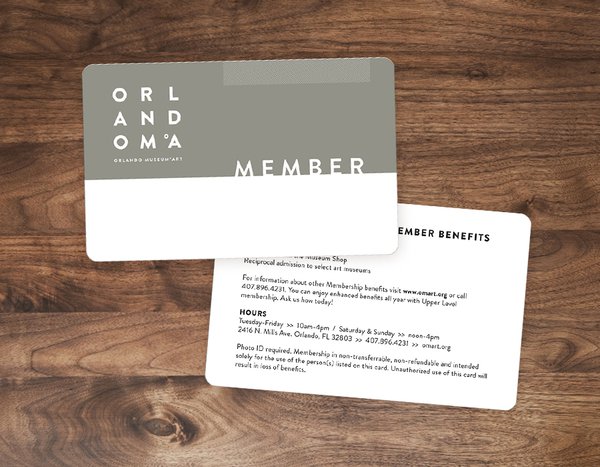 Custom Plastic Membership Cards